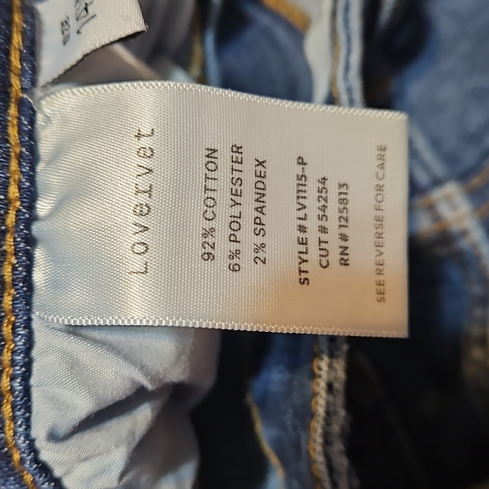 Women's Blue Ankle Cropped Jeans - Picture 10 of 12